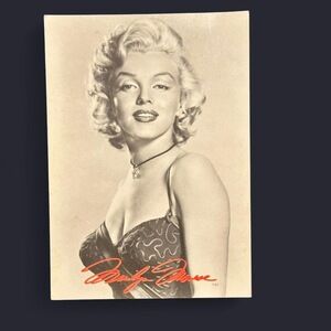 Marilyn Monroe Self portrait Vintage Postcard “The Estate of Marilyn Monroe” in